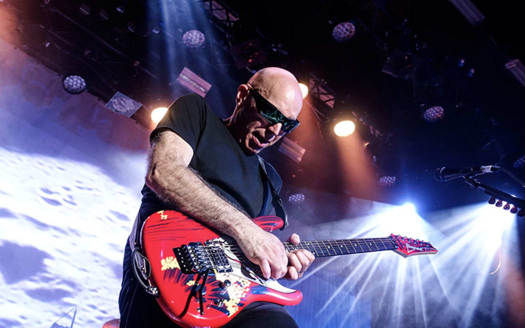 Joe Satriani performing in Aarhus, 2016