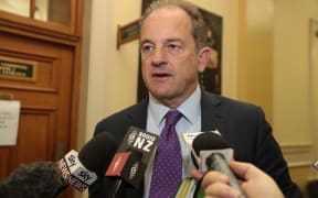 David Shearer arriving at the Select Committee hearing.
