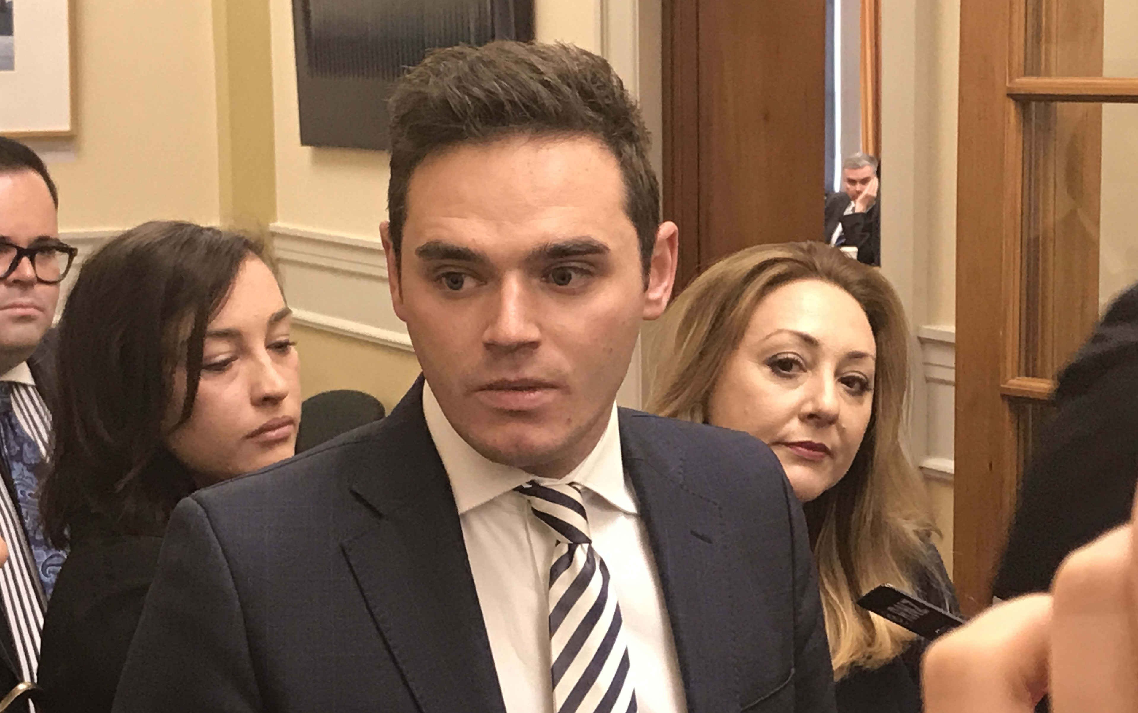 Clutha-Southland MP Todd Barclay at Parliament on Tuesday 20 June.