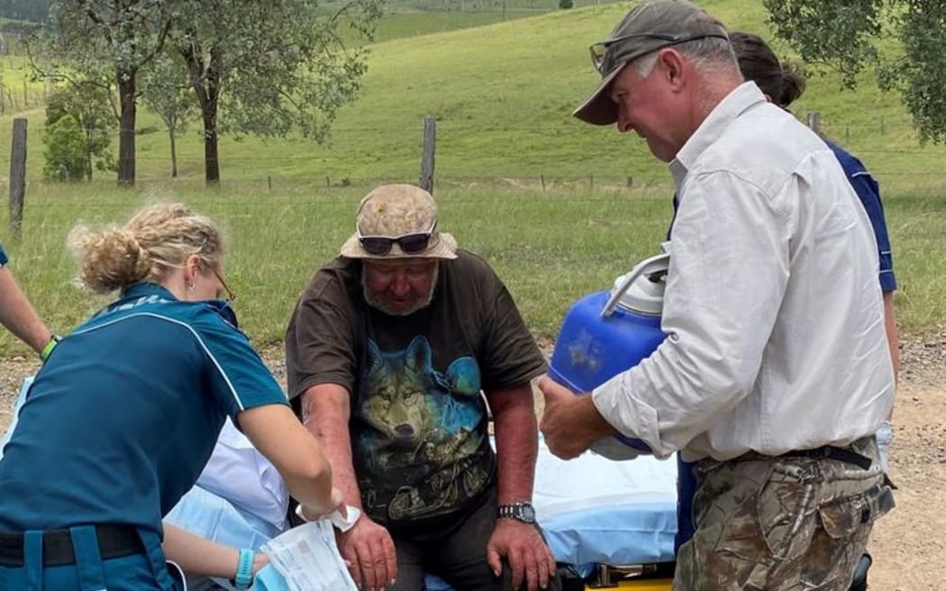 Robert Weber, found after being missing in Queensland for 18 days