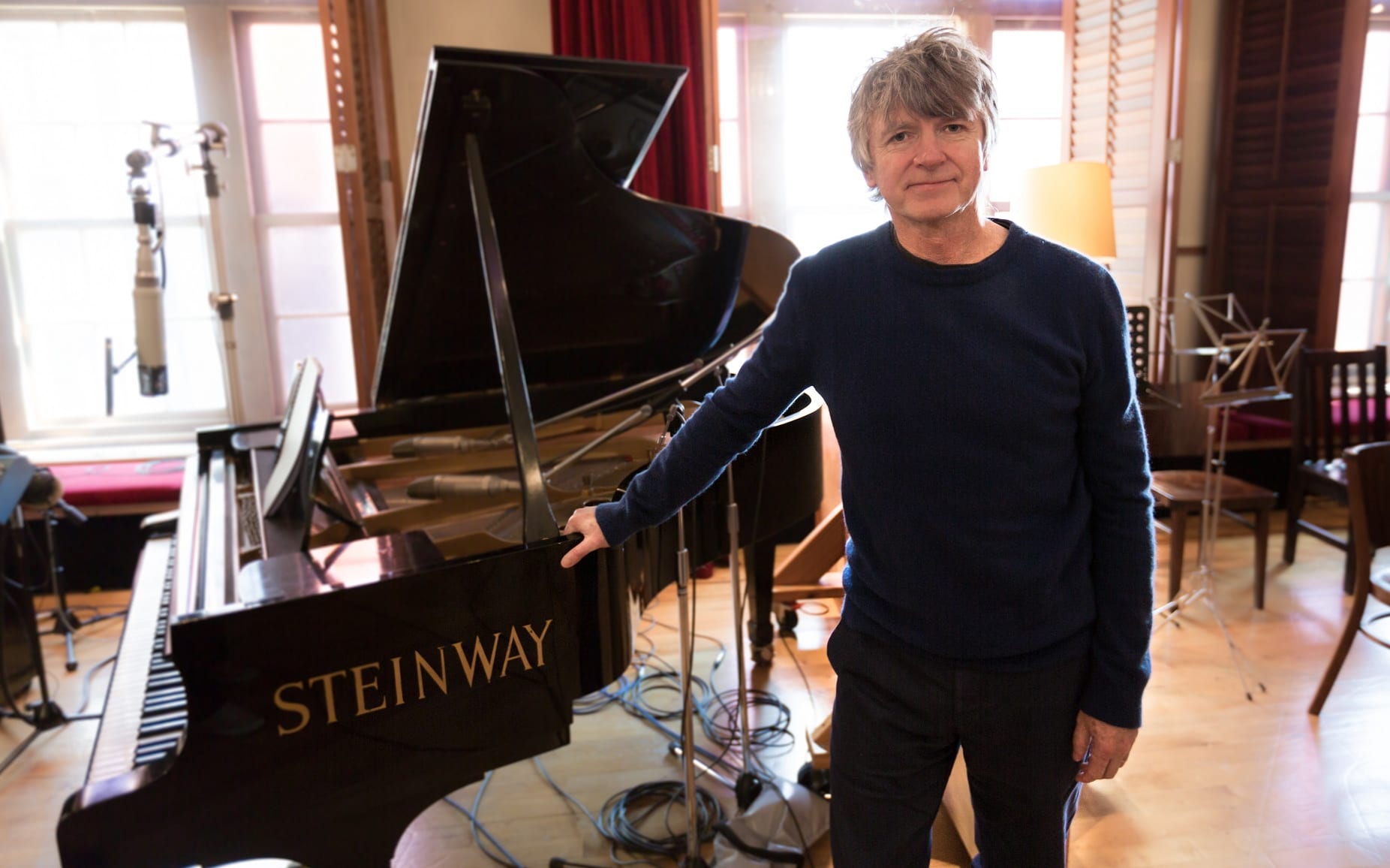Neil Finn at Roundhead Studios.