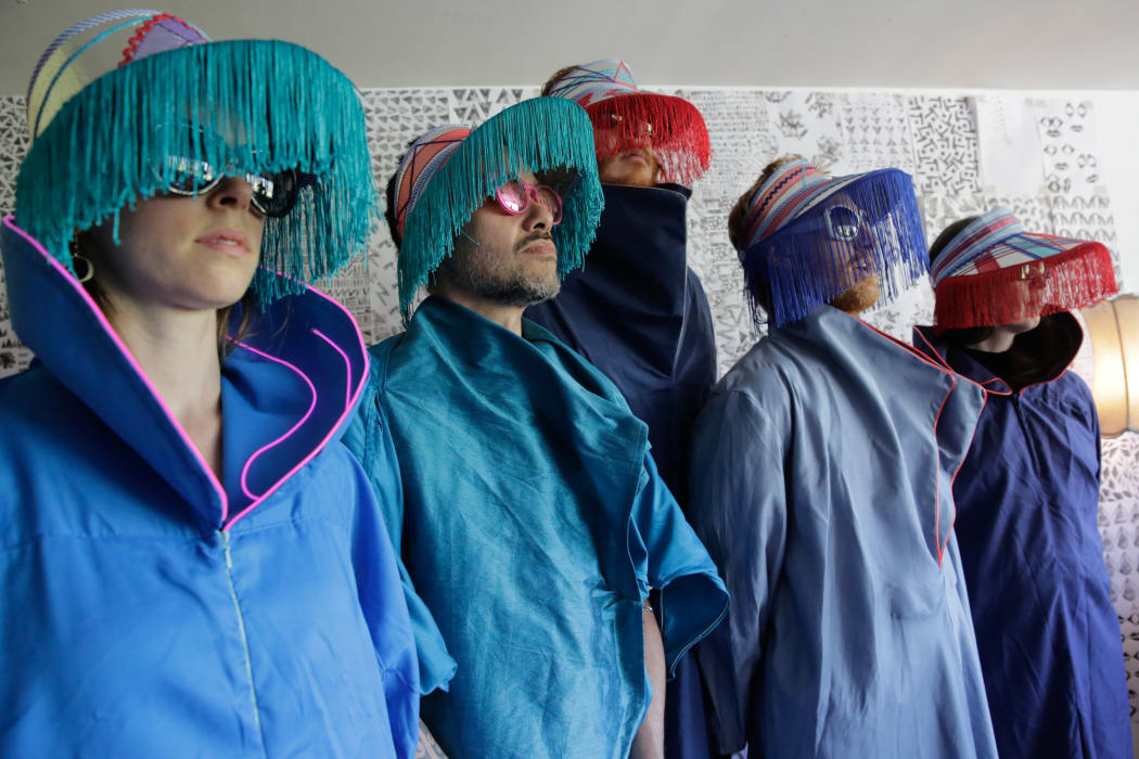 Orchestra of Spheres at their Pyramid Club headquarters