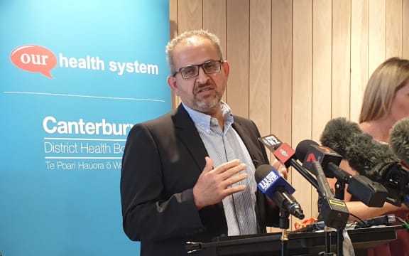 Vascular surgeon Adib Khanafer had tears in his eyes as he spoke to media.