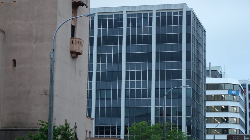 The closed building on Molesworth St, Wellington.