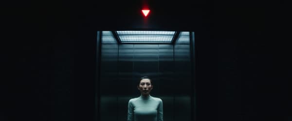 Dichen Lachman in "Severance," now streaming on Apple TV+.