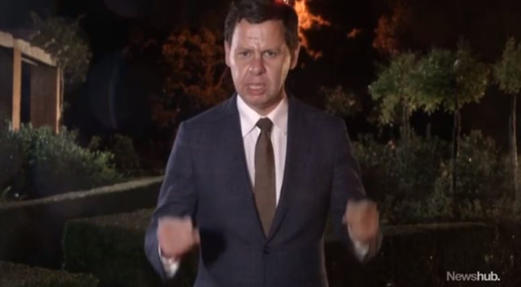 Patrick Gower pleads for a quarantine at the border on The Project