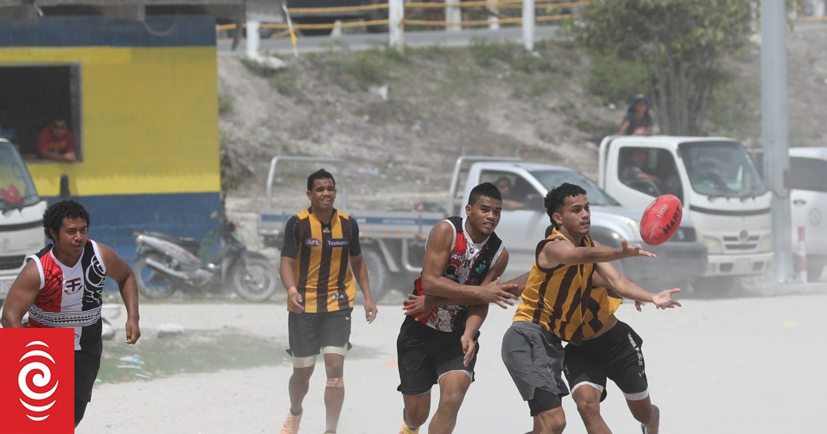 Nauru AFL hopes for a grass field