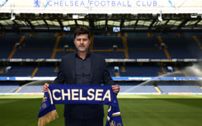 Chelsea's Argentinian head coach Mauricio Pochettino, 2023.