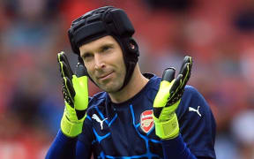 The Arsenal goalkeeper Petr Cech.
