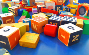 Blocks at an early childhood centre