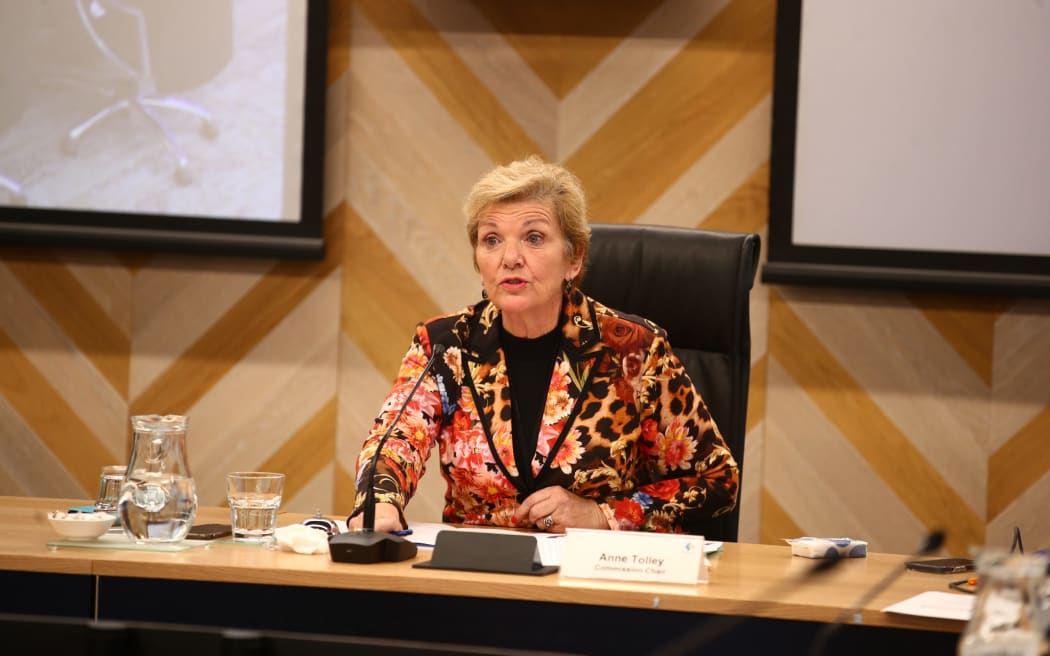 Commission Chair Anne Tolley.
