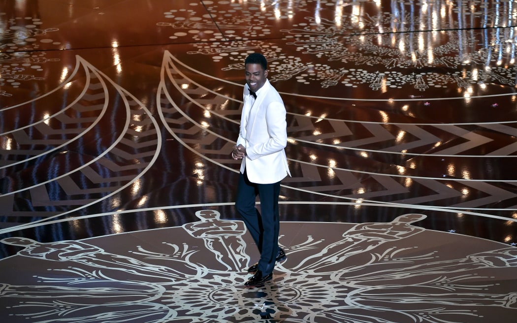 Host Chris Rock at the 2016 Oscars