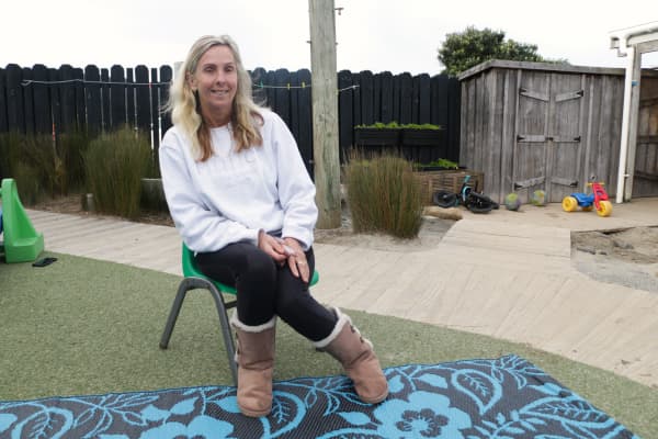 Sue Fraser, the head teacher at Piha Preschool.