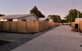 The new Kāinga Ora homes in Brewer Street in Blenheim.