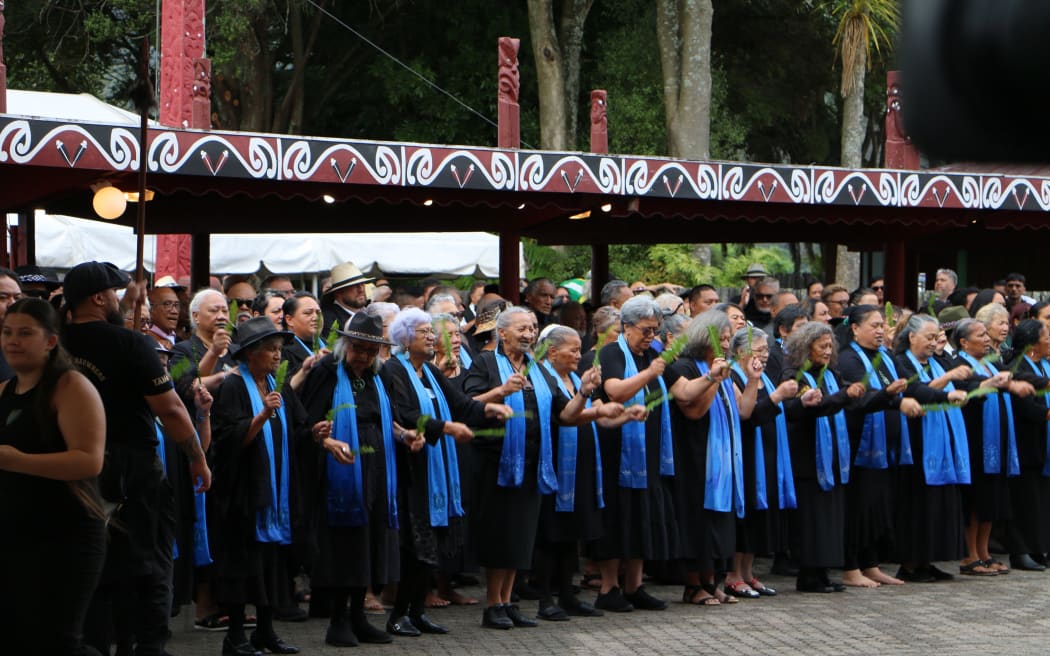 Thousands attended a nationwide hui at Tūrangawaewae Marae in Ngāruawāhia.