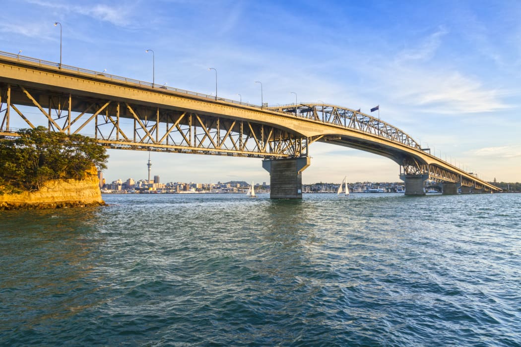 The Auckland Harbour Bridge