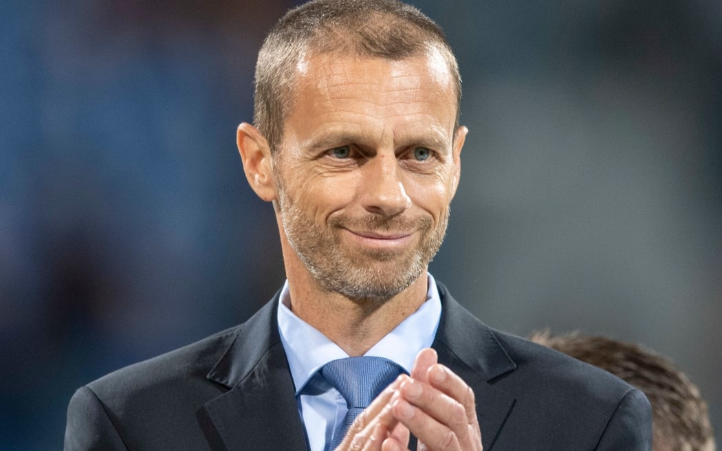 Uefa president Aleksander Ceferin.