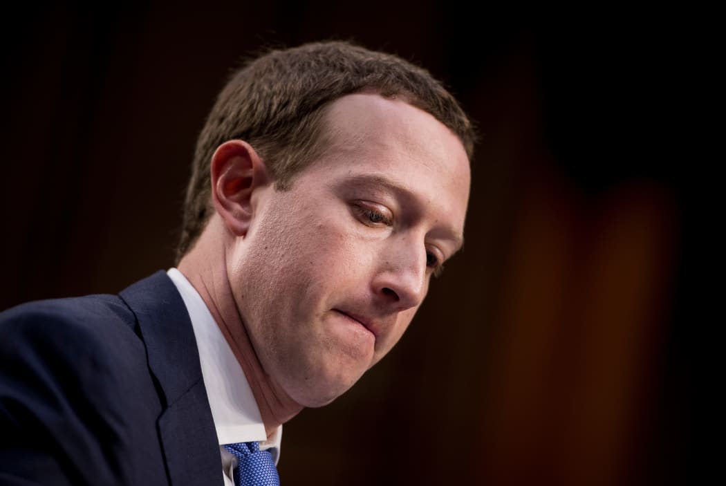 Facebook chief executive Mark Zuckerberg.