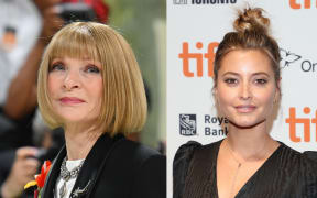 Anna Wintour and Holly Valance