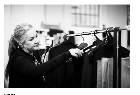 Margi Robertson, the founder and designer of NOM*d.