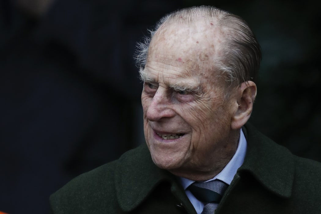 Britain's Prince Philip, Duke of Edinburgh leaves after attending Royal Family's traditional Christmas Day church service at St Mary Magdalene Church in Sandringham, Norfolk, eastern England, on December 25, 2017. (Photo by Adrian DENNIS / AFP)
