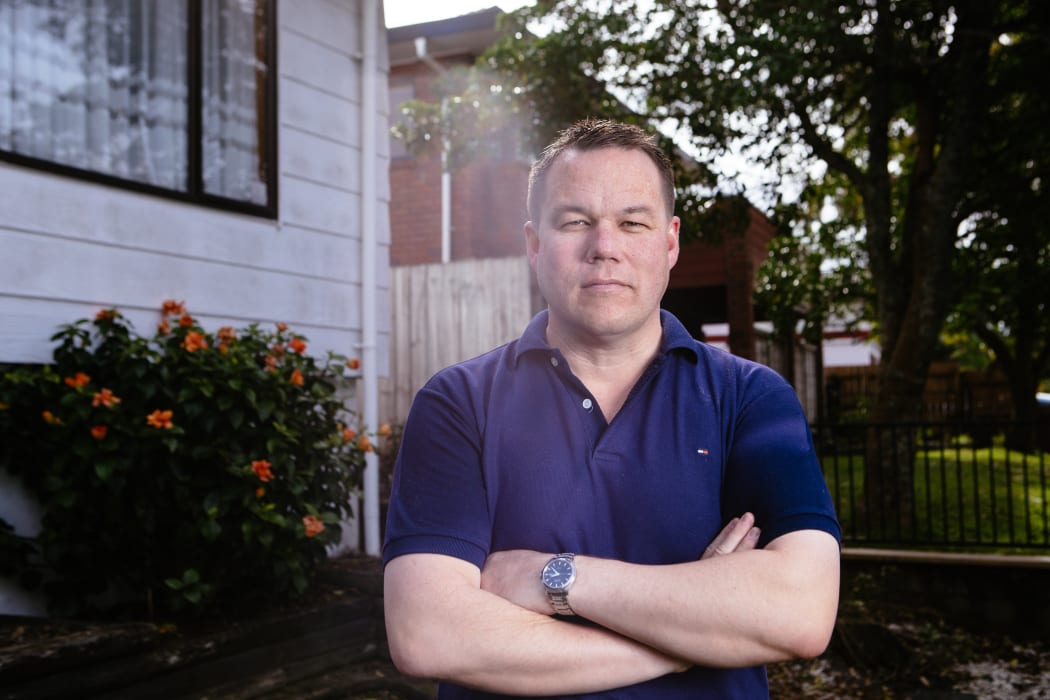 Auckland councillor Daniel Newman at his home in Wattle Downs, South Auckland.