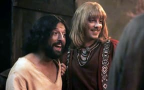 Video grab released by Netflix Brazil showing a scene from the Netflix production "Porta dos Fundos's Christmas Special: Christ's First Temptation", in Rio de Janeiro, Brazil, on December 26, 2019.