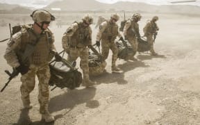 Defence Force soldiers in Afghanistan's Bamyan province in 2013.