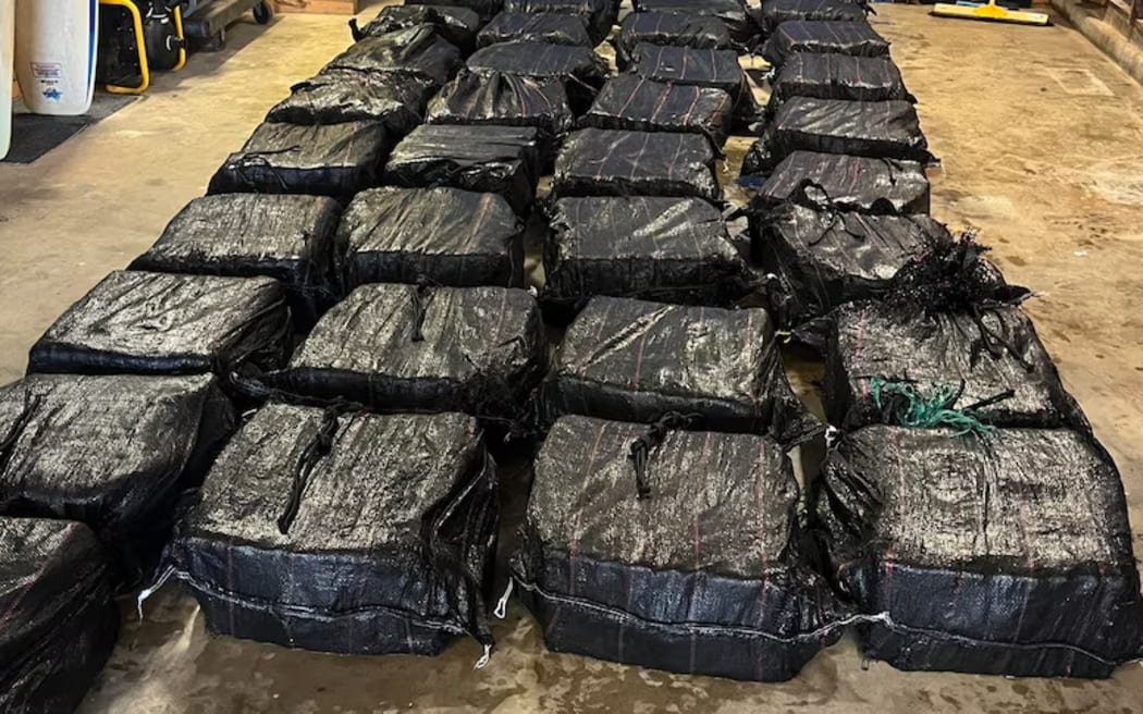 More than a tonne of cocaine was allegedly located on board a vessel off the NSW coast.