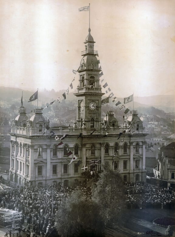 First Anniversary of Anzac Day, Dunedin Municipal Chambers, 25 April 1916.