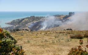 The Port Hills fire on 15 December 2020 burnt through 16 hectares of tussock and scrub and came within metres of a few homes in Clifton.