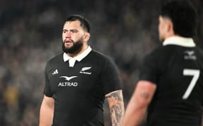Tyrel Lomax of the All Blacks.