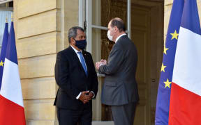 Edouard Fritch and Jean Castex meet in Paris