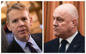 Chris Hipkins and Christopher Luxon