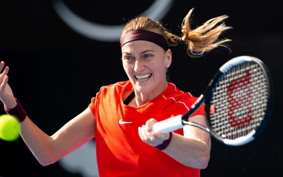 Petra Kvitova is on the verge of Australian Open success.