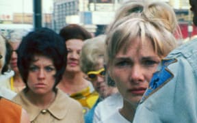 A still image from the 1970 film Wanda featuring Barbara Loden who also wrote and directed the film.