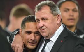 Back to together again - former All Blacks coach Ian Foster has signed on as head coach with Toyota Verblitz for the 2024-23 Japan season where former All Blacks halfback Aaron Smith is already playing.

Mandatory credit: Christiaan Kotze / www.photosport.nz