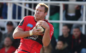 The former All Black Ali Williams playing for European Champions Toulon.