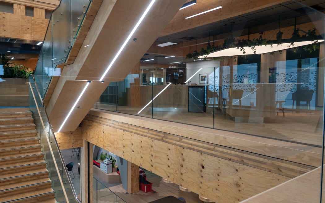The new Tauranga City Council offices at 90 Devonport Rd