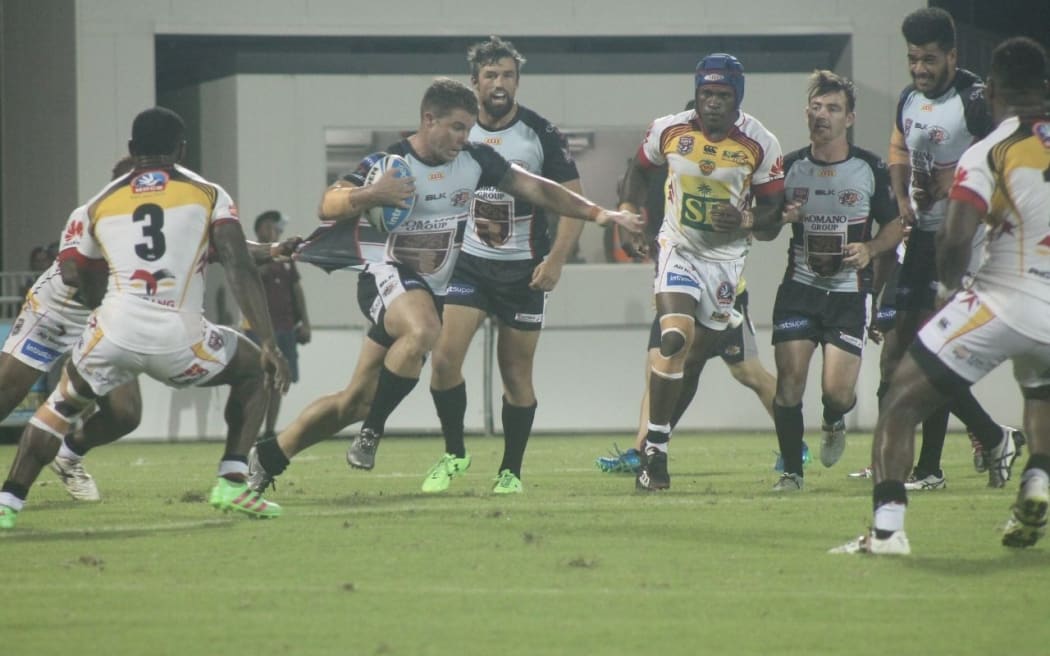 The PNG Hunters were upset at home by the bottom-placed Tweed Heads Seagulls.