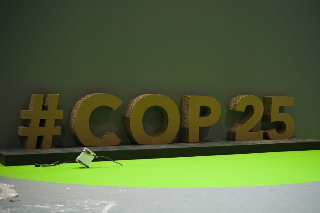 Preparations ahead of the UNFCCC COP25 climate conference on December 1, 2019 in Madrid, Spain.