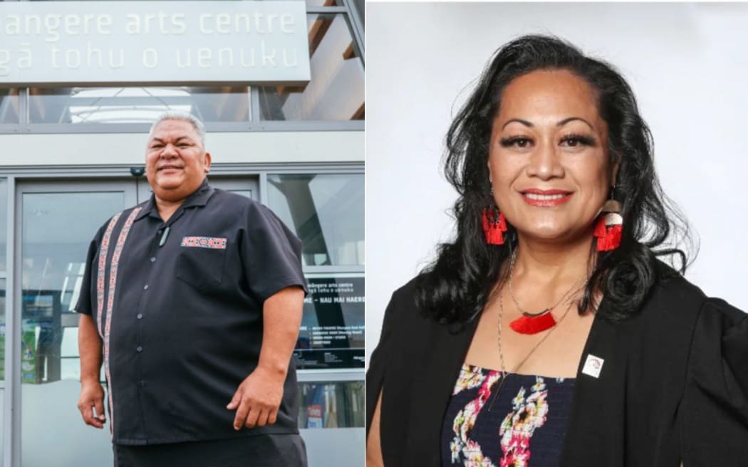 Manukau ward councillors Alf Filipaina (left) and Lotu Fuli (right).