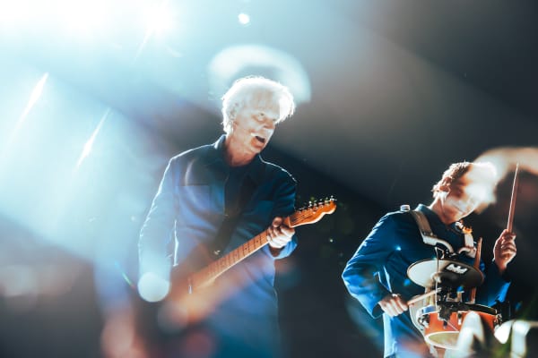 David Byrne performs at Auckland's Spark Arena on January 14, 2026.