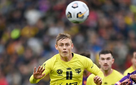 Ben Waine of the Wellington Phoenix.