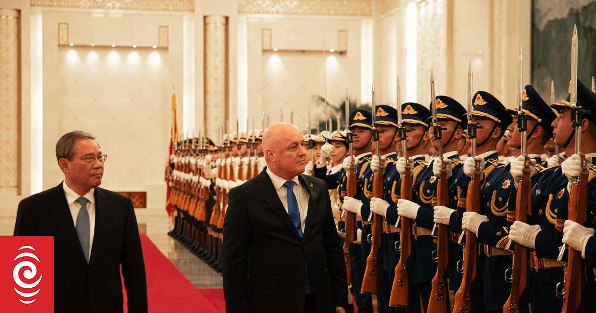 Analysis: Tensions and timing test Luxon on first official China visit