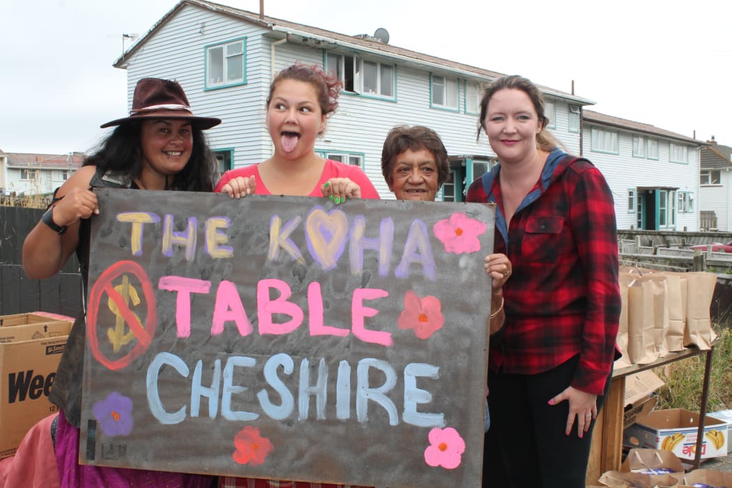 The Koha Table is described as a garage sale without the coin, and about giving and receiving.