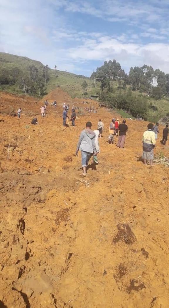 The slip happened between one and two am this morning at Lamindi Village in Tendepo Ward Two. 21 March 2020.