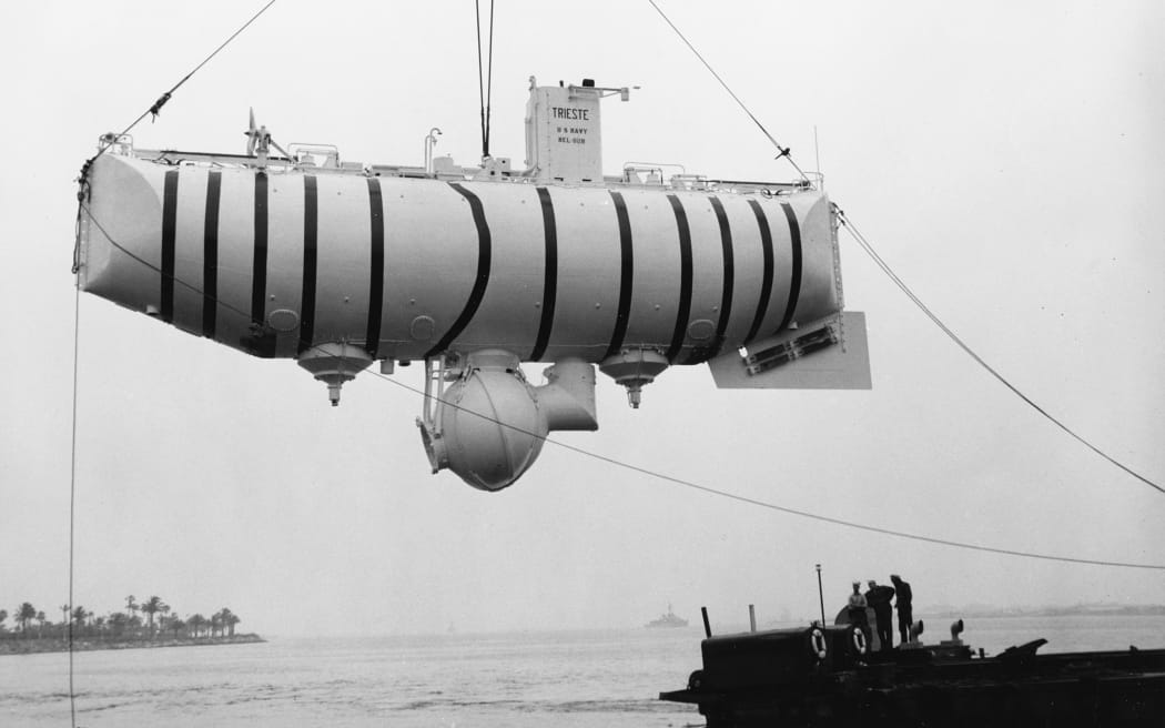 The bathyscaphe Trieste was designed to withstand the immense pressures of the deep