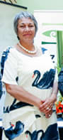 Pania Tyson-Nathan (second from left)
