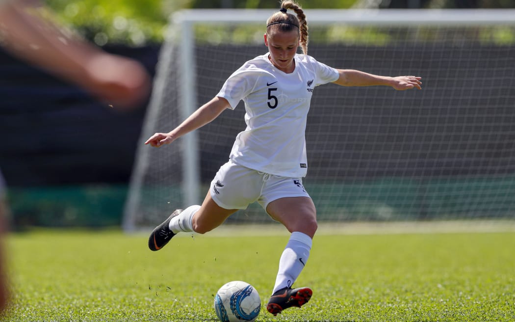 New Zealand's Marisa Van Der Meer.